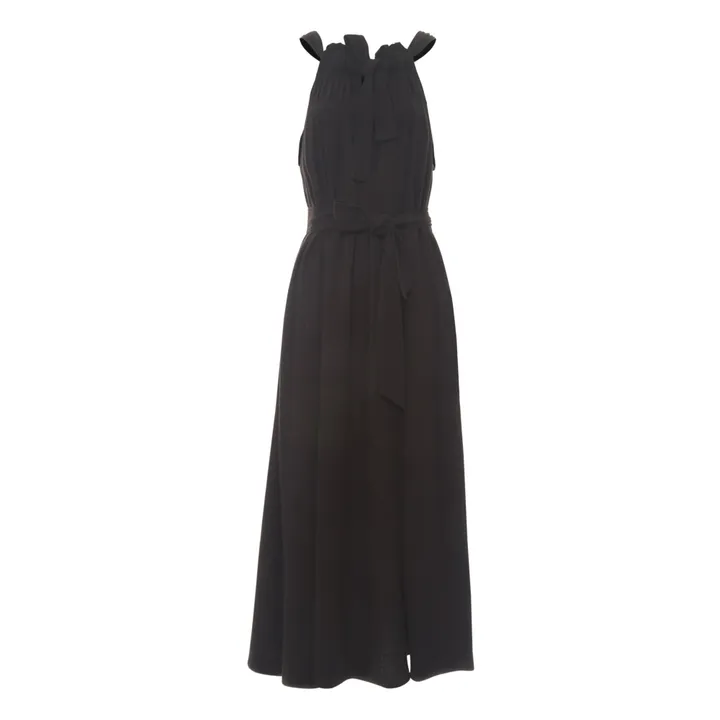 Ponza Cotton Muslin Dress | Carbon- Product image n°0