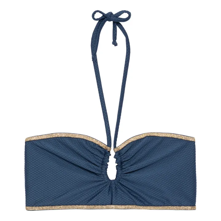 Top de bikini Yas | Azul Tormanta- Imagen del producto n°0
