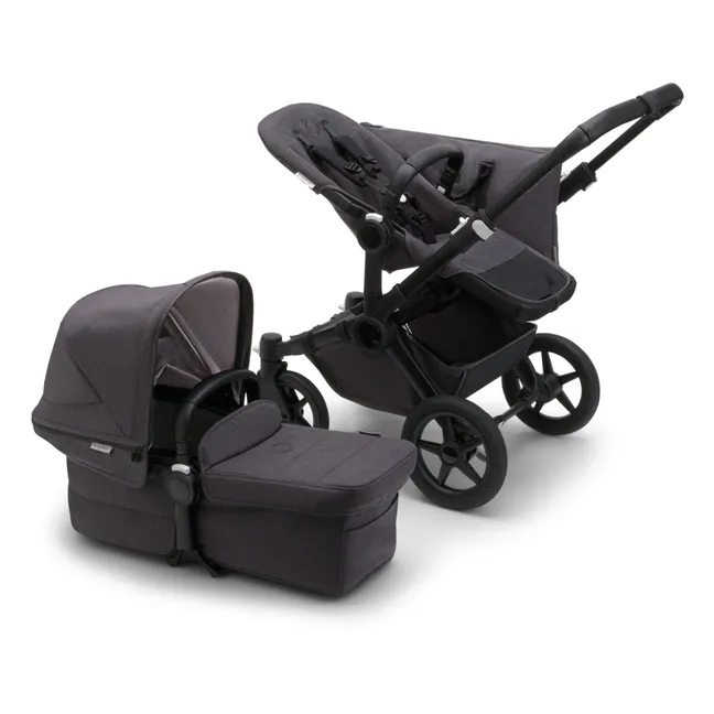 Bugaboo Donkey 5 Mono cochecito todo terreno- Colección Refined | Negro