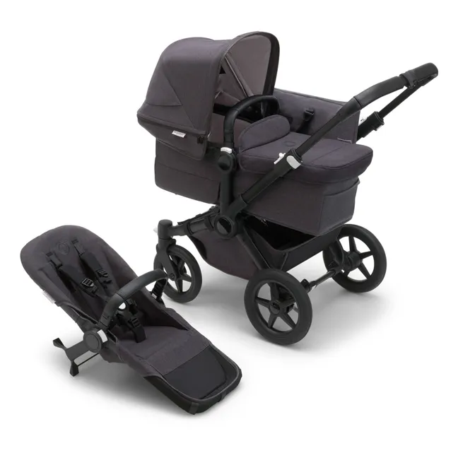 Bugaboo Donkey 5 Mono cochecito todo terreno- Colección Refined | Negro