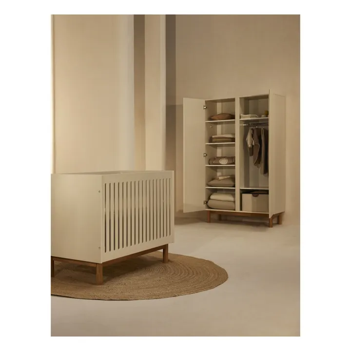 Mood Two-Door Wardrobe | Clay- Product image n°1