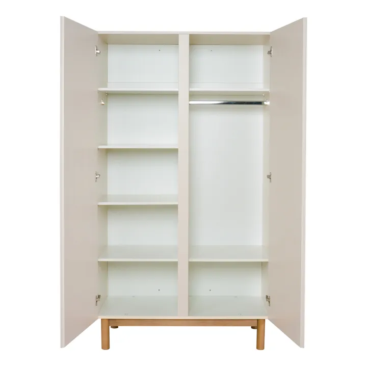 Mood Two-Door Wardrobe | Clay- Product image n°2