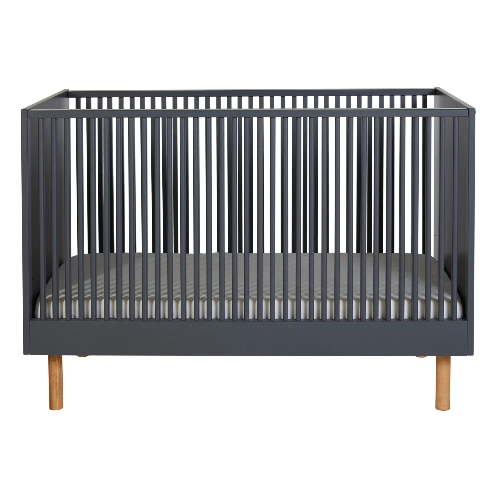 Quax Black Heiko Cot - 60 X 120 Cm