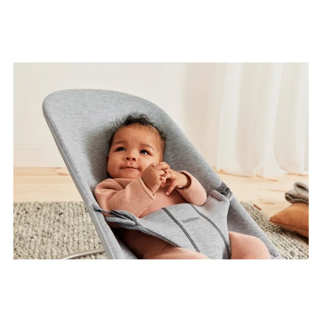 Housse en jersey 3D pour transat Bliss | Gris clair
