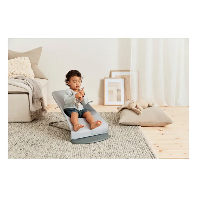 Housse en jersey 3D pour transat Bliss | Gris clair