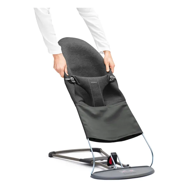 Housse en jersey 3D pour transat Bliss | Gris charbon