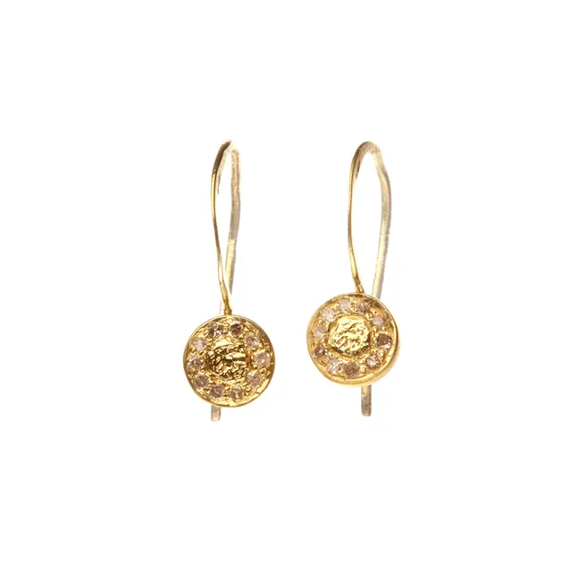 Boucles d'Oreilles Caleb | Doré