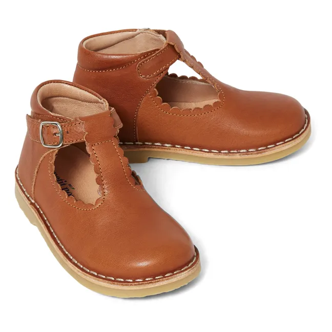 Babies T-Bar | Cognac