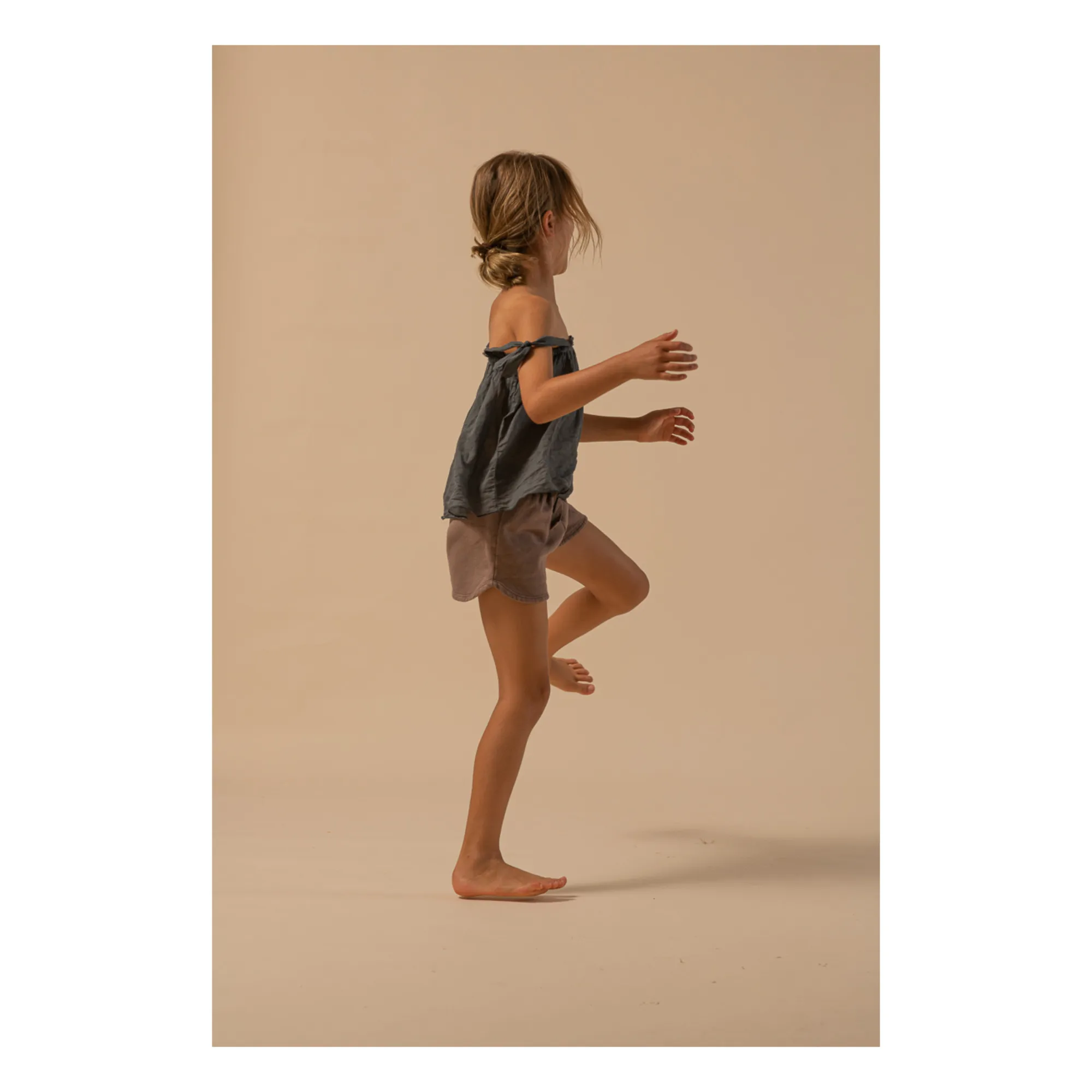 Organic Cotton Shorts | Camel- Product image n°1