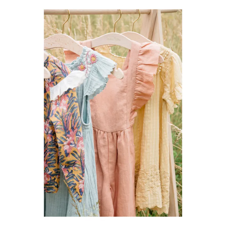 Amishi Linen Jumpsuit | Pink- Product image n°5