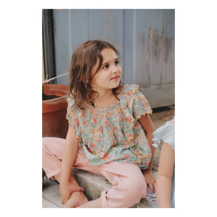 Pantalón de lino Arlette | Rosa- Imagen del producto n°3