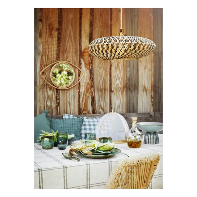 Stoneware Plate | Dark green