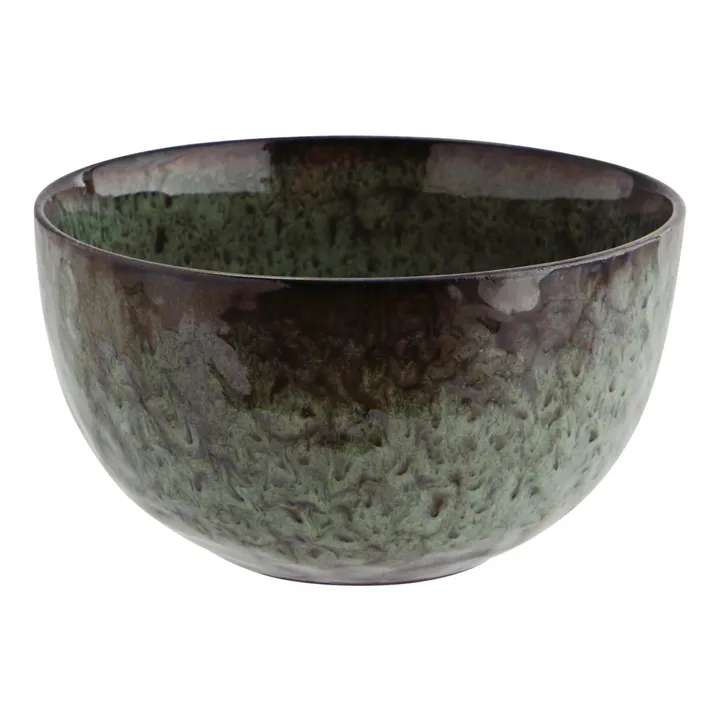 Stoneware Bowl | Dark green- Product image n°0