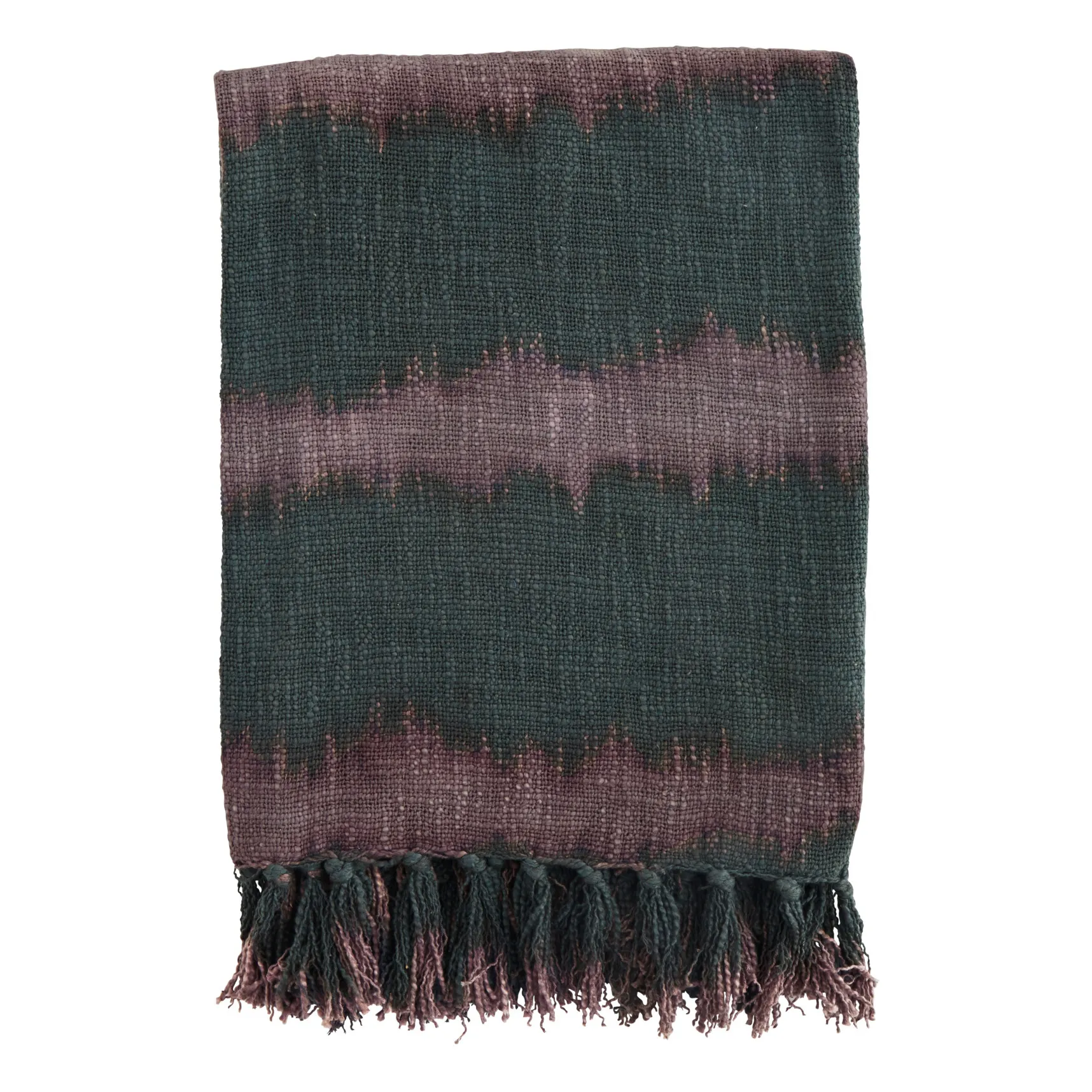 Fouta de plage Tie and Dye | Gris anthracite- Image produit n°0