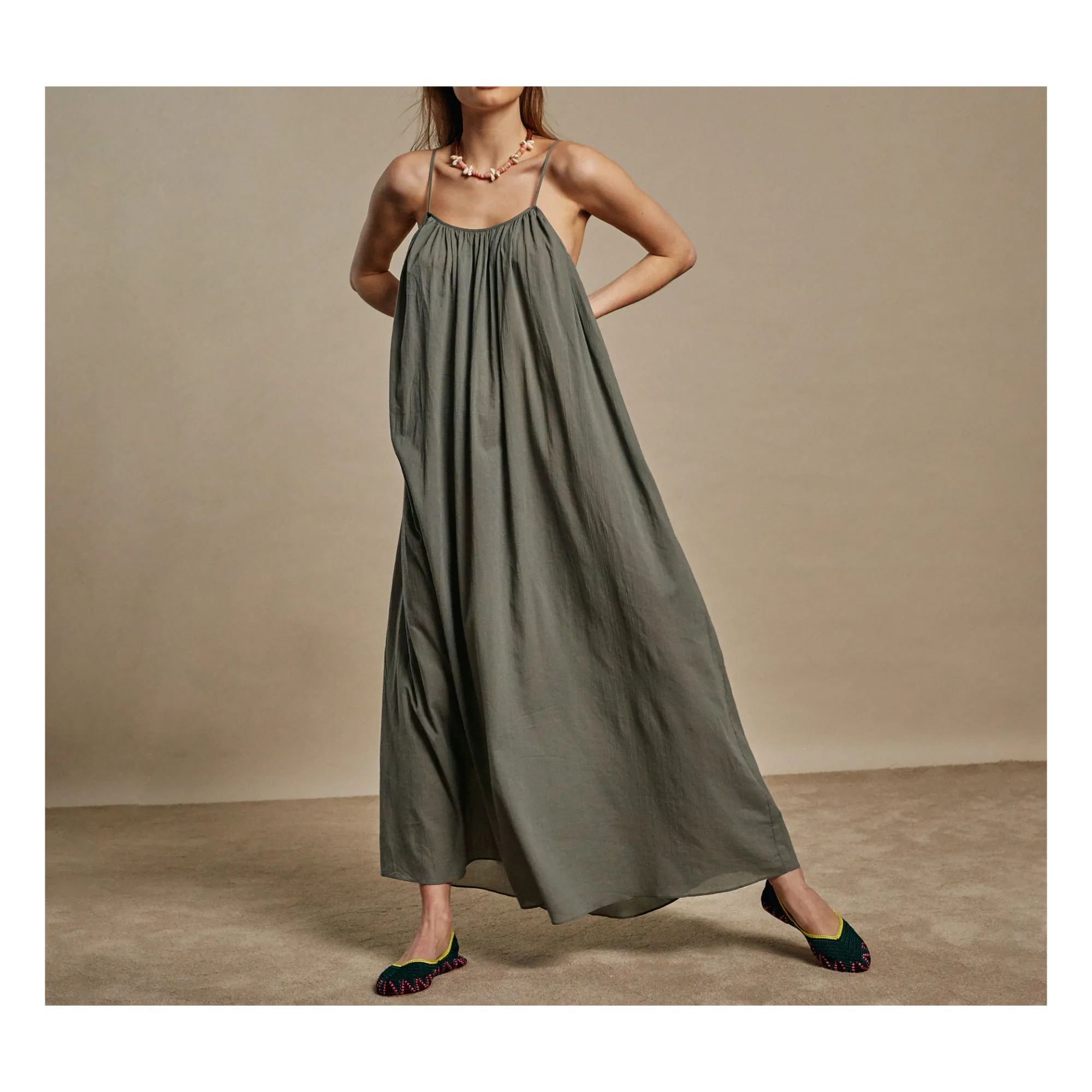 Love Stories - Apricot Maxi Dress - Green | Smallable