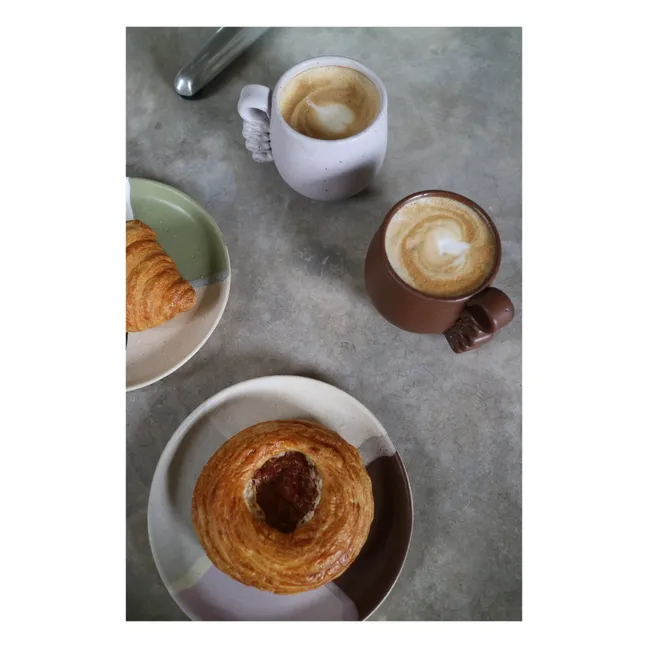 Taza de café Ribete | Lila