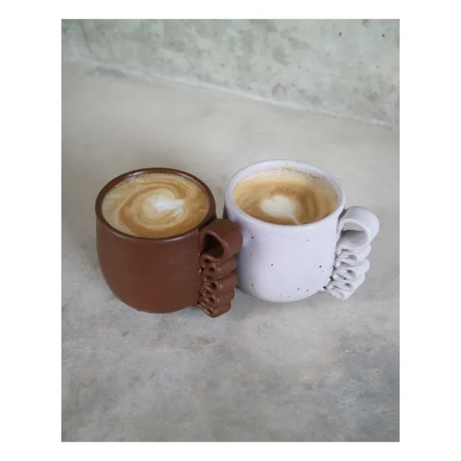 Taza de café Ribete | Lila