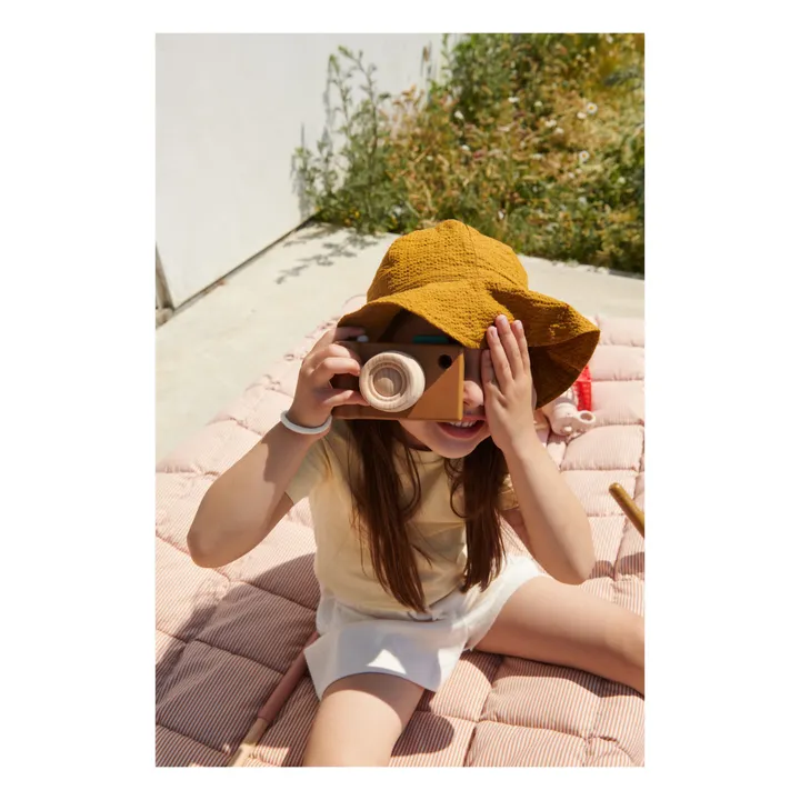 Appareil Photo Michael en bois | Caramel- Image produit n°3