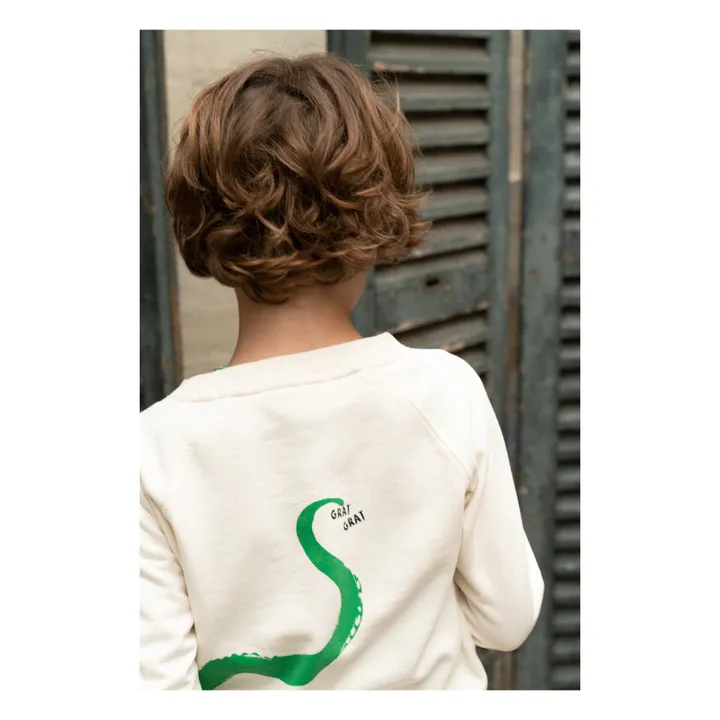 Octopus Sweatshirt | Ecru- Product image n°3