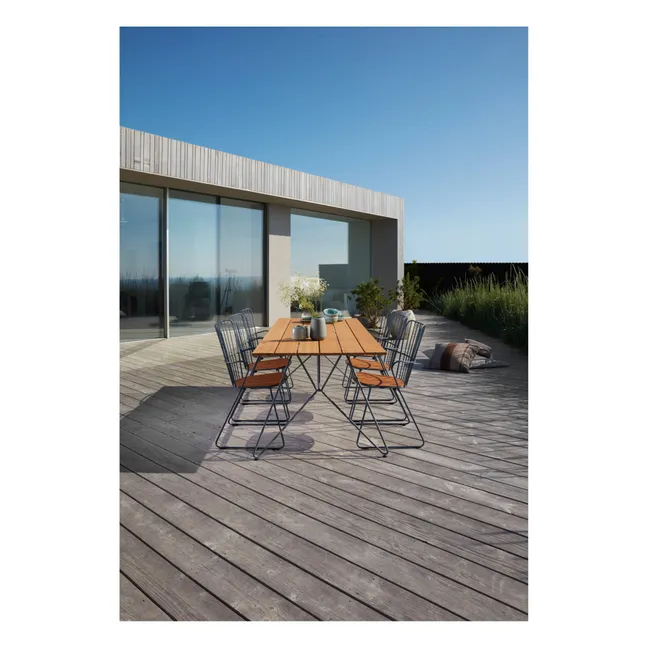 Table outdoor Sketch 220x88 cm | Gris foncé