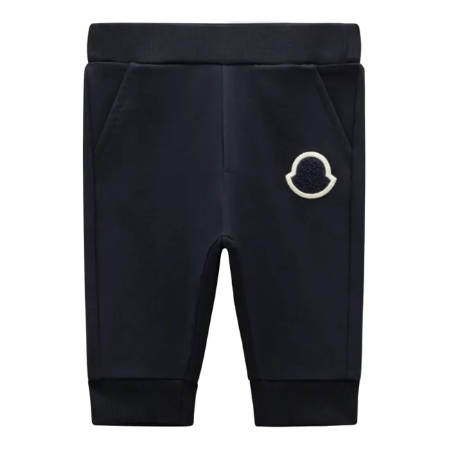 Pantaloni Jogger, con logo | Blu marino