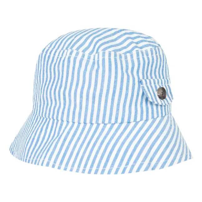 Sombrero de rayas | Azul