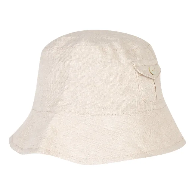Sombrero de lino | Beige