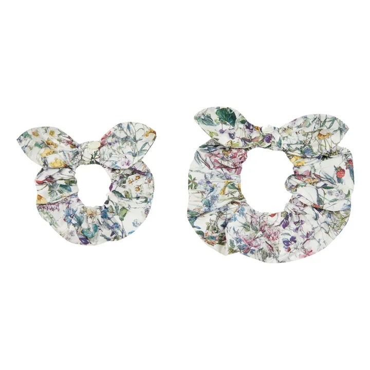 Set of 2 Scrunchies - Liberty Capsule  | Navy blue- Product image n°0