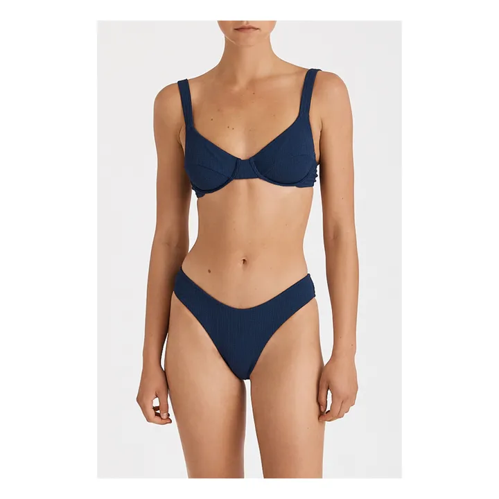 Top de bikini balconette | Azul Marino- Imagen del producto n°2