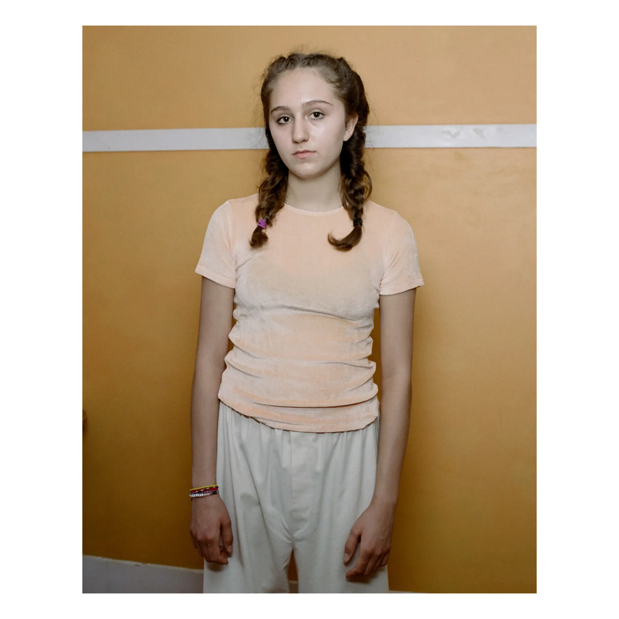 Baserange - Omo Velour T-shirt - Orange | Smallable 