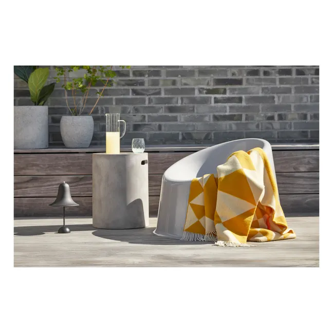 Fauteuil lounge outdoor Panto Pop | Gris