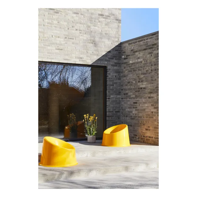 Fauteuil lounge outdoor Panto Pop | Jaune
