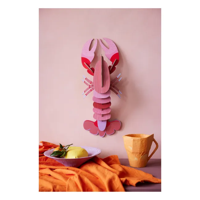 Deluxe Lobster Wall Decoration | Pink