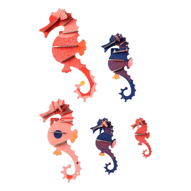 Seahors Wall Decorations - Set of 5
