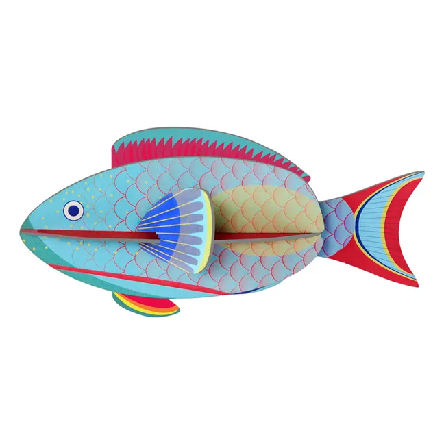Parrot Fish Wall Decoration