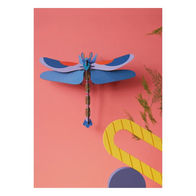 Décoration murale Libellule | Bleu
