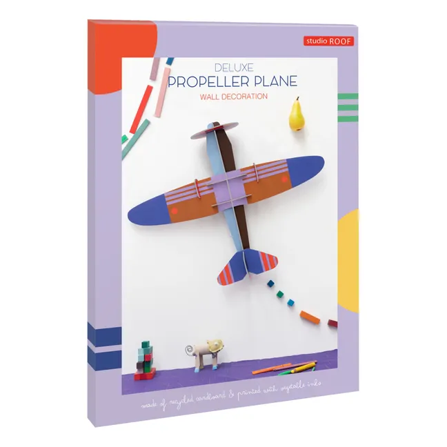 Propeller Aircraft Wall Decoration