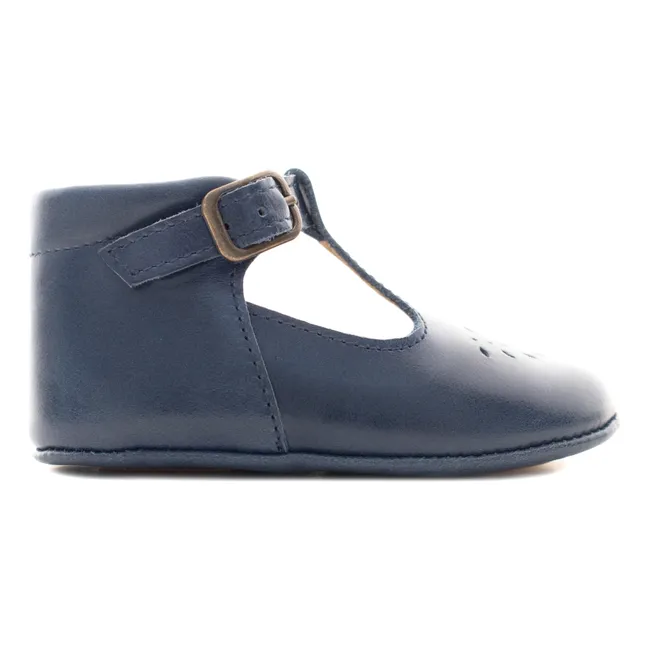 Zapatos T-Bar Minimilton | Azul Marino