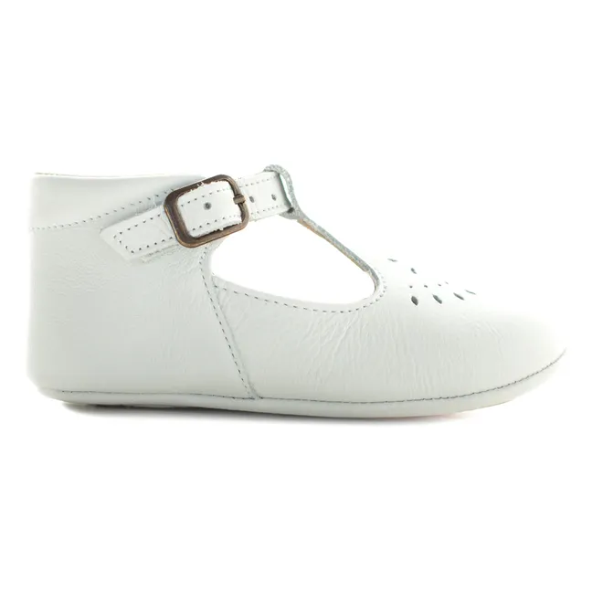Pantofole Minimilton con barra a T | Bianco