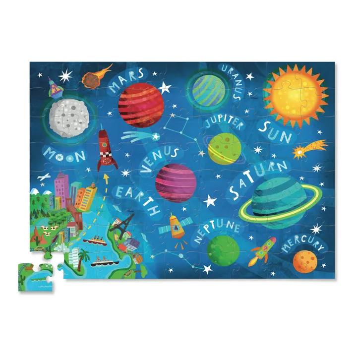 Puzle Sistema solar - 72 piezas- Imagen del producto n°1