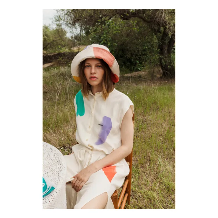 Organic Cotton Hat - Women’s Collection  | Ecru- Product image n°1