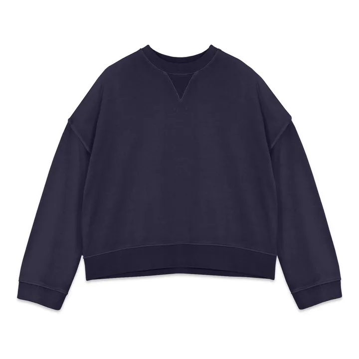 Sweatshirt Almost Grown | Navy- Produktbild Nr. 0