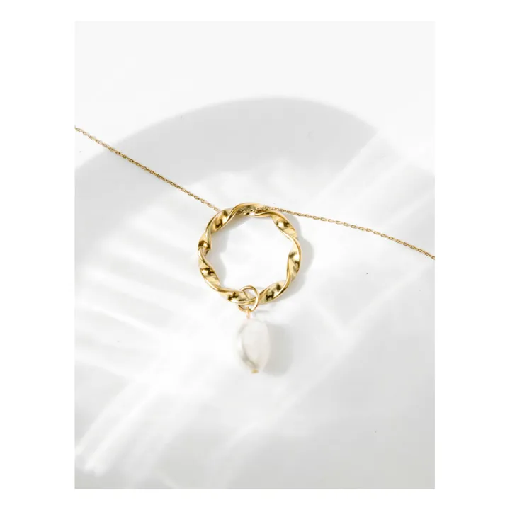 LOUISE DAMAS ルイーズダマス SUZANNE PENDANT NECKLACE Louise Damas - Suzanne - Pendant - Gold | Smallable