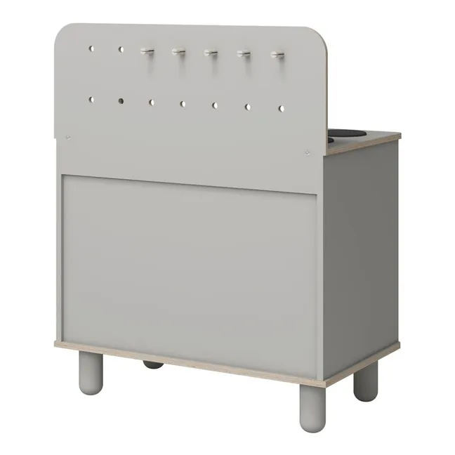 Cuisinière en bois | Gris clair