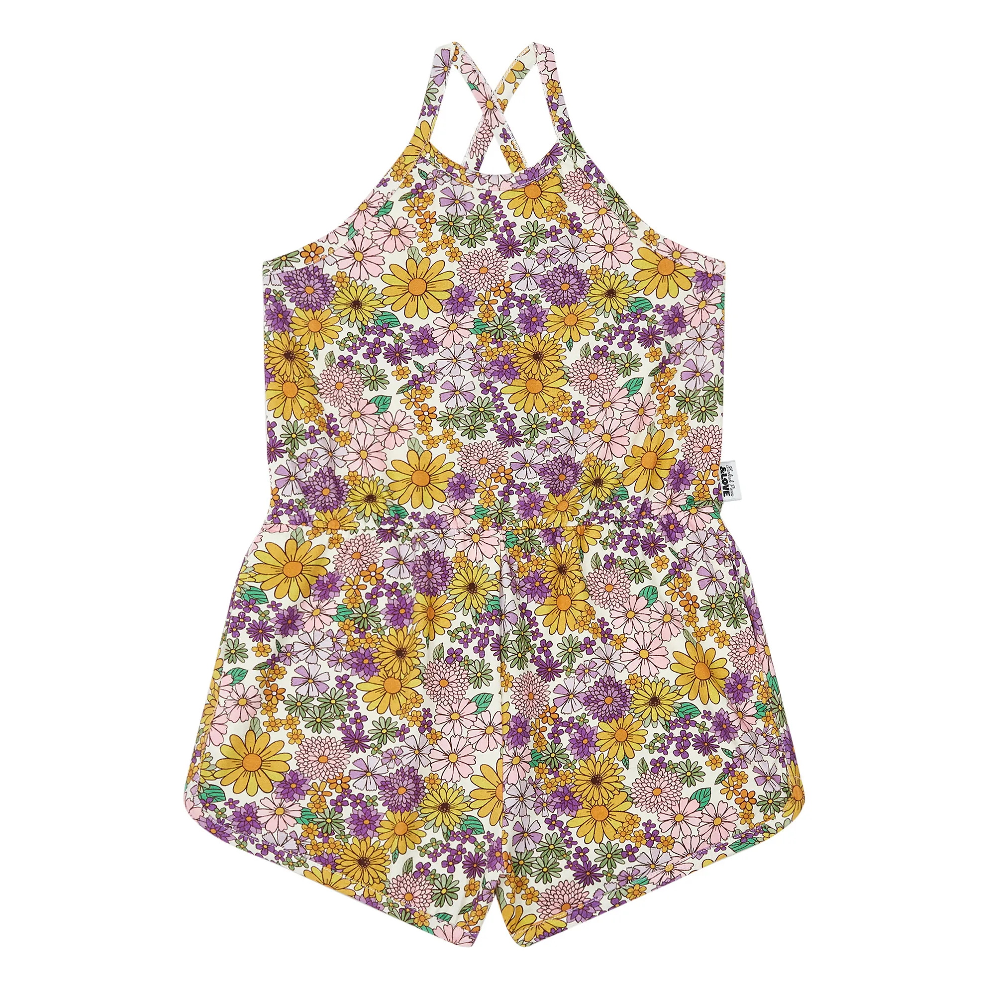 Hundred Pieces White Organic Cotton Playsuit