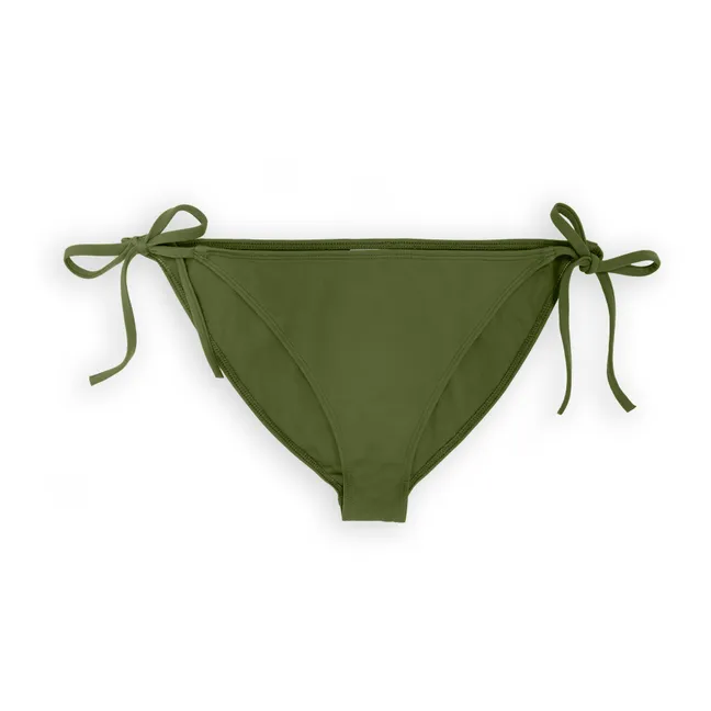 Bas de Maillot de Bain Noué | Vert kaki
