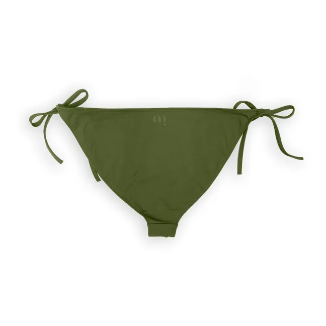 Bas de Maillot de Bain Noué | Vert kaki