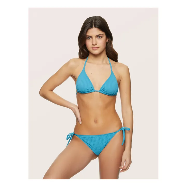 Braguita de bikini con nudo | Azul- Imagen del producto n°1