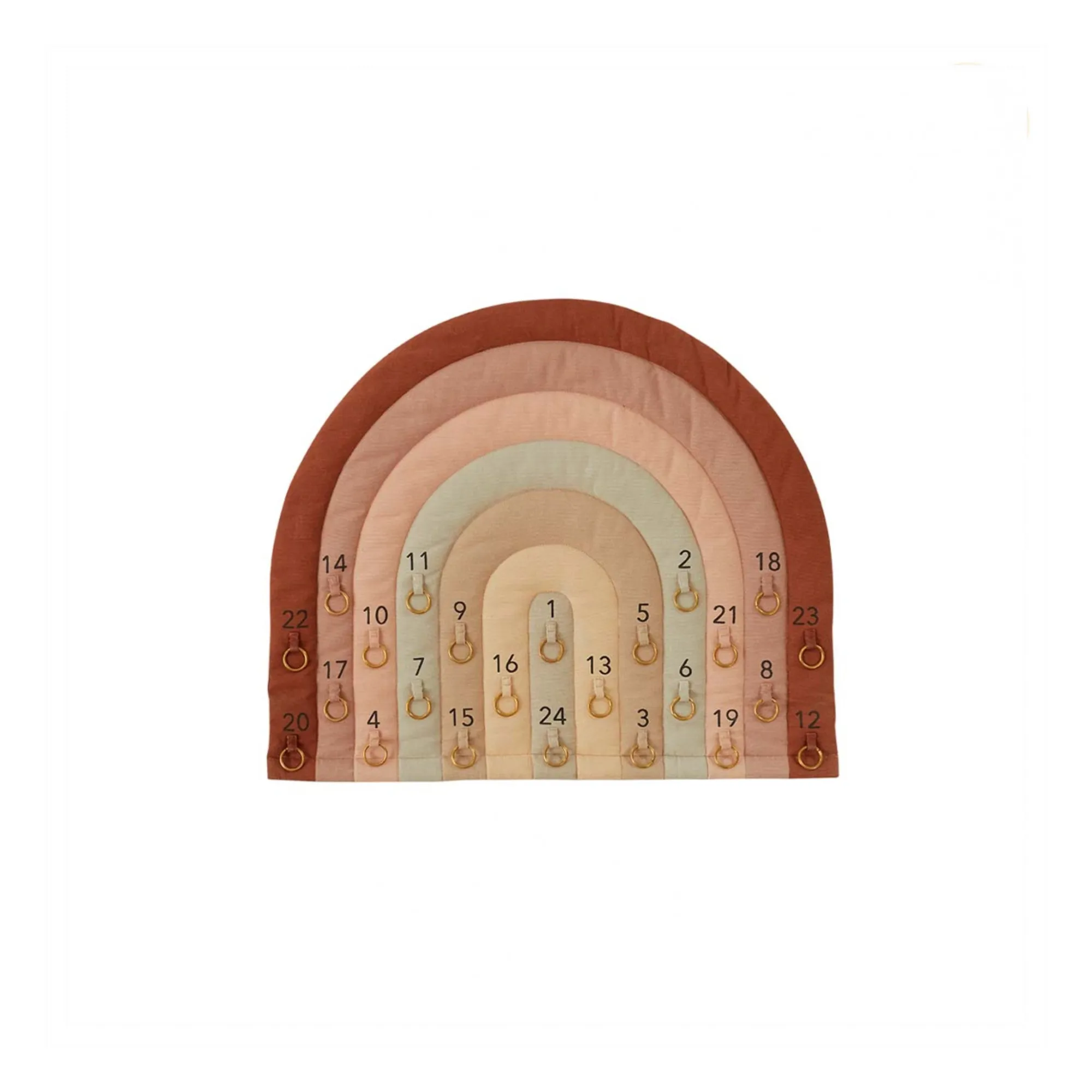 Oyoy Mini Chocolate Rainbow Advent Calendar