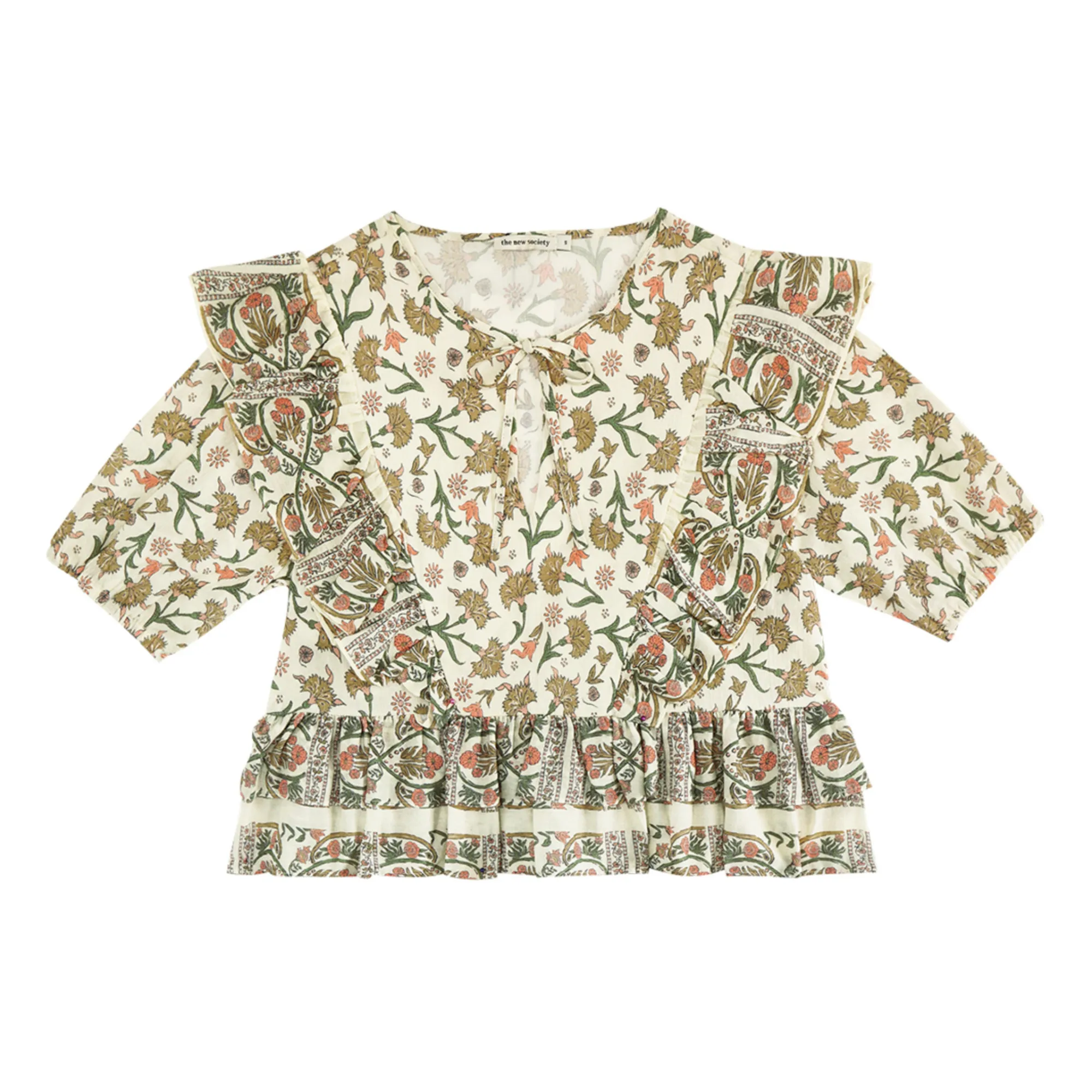 The New Society Women's Beige Indiana Blouse - ’S Collection